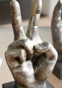 Outlet ✔️ Traditional Polystone Sculpture - Set of 3 by Monroe Lane 🧨 -Monroe Lane Sales Belk 10829