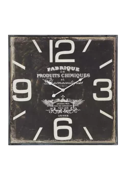 Brand new ⌛ Vintage Wood Wall Clock by Monroe Lane ✔️ -Monroe Lane Sales Belk 10837