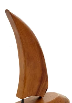 Promo 🔔 Coastal Teak Wood Sculpture - Set of 3 by Monroe Lane 🌟 -Monroe Lane Sales Belk 10853