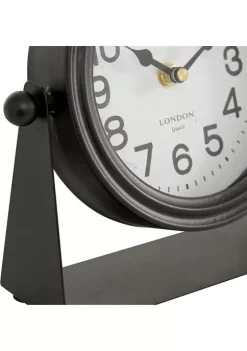 Outlet 🔔 Modern Metal Clock - Set of 2 by Monroe Lane ✔️ -Monroe Lane Sales Belk 10865
