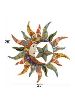 Flash Sale 🔥 Eclectic Metal Wall Decor by Monroe Lane 🎁 -Monroe Lane Sales Belk 10872