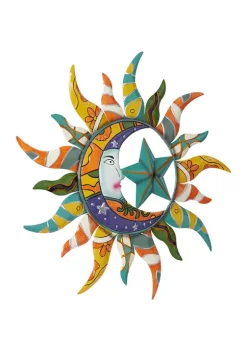 Flash Sale 🔥 Eclectic Metal Wall Decor by Monroe Lane 🎁 -Monroe Lane Sales Belk 10873