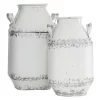 Best deal 👍 Farmhouse Metal Decorative Jars - Set of 2 by Monroe Lane 😍