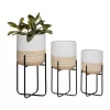 Best reviews of 🔥 Farmhouse Metal Planter - Set of 3 by Monroe Lane 🔥