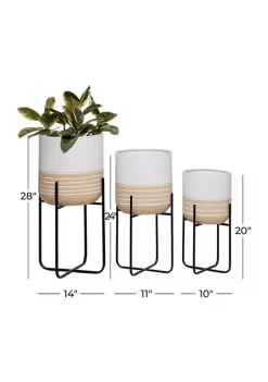 Best reviews of 🔥 Farmhouse Metal Planter - Set of 3 by Monroe Lane 🔥 -Monroe Lane Sales Belk 10889