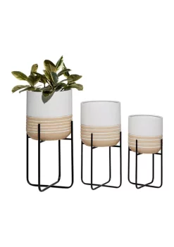 Best reviews of 🔥 Farmhouse Metal Planter - Set of 3 by Monroe Lane 🔥 -Monroe Lane Sales Belk 10892