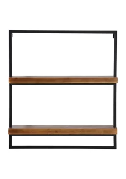 Best Pirce 👏 Industrial Metal Wall Shelf by Monroe Lane 👍 -Monroe Lane Sales Belk 10954