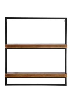 Best Pirce 👏 Industrial Metal Wall Shelf by Monroe Lane 👍 -Monroe Lane Sales Belk 10955