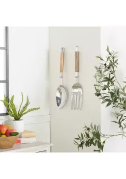 Coupon ⌛ Traditional Aluminum Wall Decor - Set of 2 by Monroe Lane 🔥 -Monroe Lane Sales Belk 10985