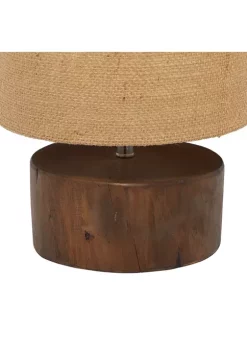 Flash Sale ⭐ Rustic Wood Table Lamp by Monroe Lane ✔️ 8 Flash Sale ⭐ Rustic Wood Table Lamp by Monroe Lane ✔️ -Monroe Lane Sales Belk 11004