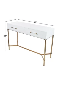 Outlet ⌛ Kentucky Wildcats Glam Wood Console Table by Monroe Lane ❤️ -Monroe Lane Sales Belk 11023