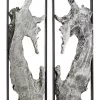 Wholesale 😉 Contemporary Magnesium Oxide Wall Decor - Set of 2 by Monroe Lane 🤩