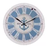 Best reviews of ❤️ Coastal Metal Wall Clock by Monroe Lane 🧨