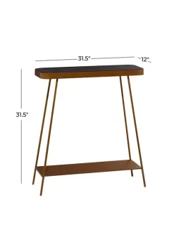 Cheap 🎁 Modern Metal Console Table by Monroe Lane 🥰 -Monroe Lane Sales Belk 11043