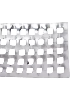 Best reviews of 🌟 Contemporary Aluminum Tray - Set of 2 by Monroe Lane 👍 -Monroe Lane Sales Belk 11052