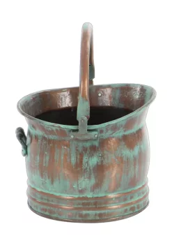 Discount ⭐ Rustic Metal Planter - Set of 3 by Monroe Lane 😀 -Monroe Lane Sales Belk 11070