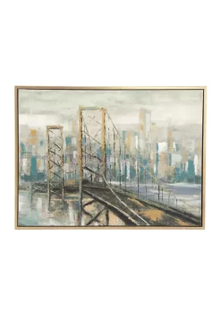 Wholesale 😀 Traditional Polystone Framed Wall Art by Monroe Lane 🌟 -Monroe Lane Sales Belk 1109