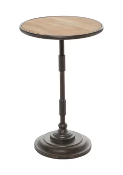Buy ๐ Industrial Metal Accent Table by Monroe Lane ๐งจ