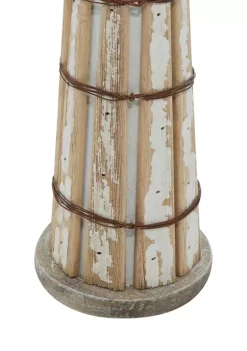 Cheap 🔔 Coastal Wood Sculpture - Set of 2 by Monroe Lane ⌛ -Monroe Lane Sales Belk 11108