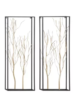 Best Sale 👏 Glam Metal Wall Decor - Set of 2 by Monroe Lane 😀