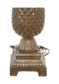 Promo 👍 Coastal Polystone Table Lamp - Set of 2 by Monroe Lane 🔥 -Monroe Lane Sales Belk 11120