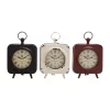 Best reviews of ✔️ Vintage Metal Clock - Set of 3 by Monroe Lane 🔔