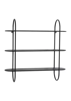 Promo 💯 Industrial Metal Wall Shelf by Monroe Lane 🔔