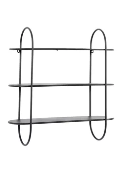 Promo 💯 Industrial Metal Wall Shelf by Monroe Lane 🔔 -Monroe Lane Sales Belk 11141