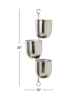 Wholesale ⌛ Contemporary Metal Planter by Monroe Lane 🎉 -Monroe Lane Sales Belk 11179