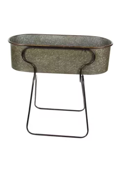 Buy 👍 Farmhouse Metal Planter by Monroe Lane 💯 -Monroe Lane Sales Belk 11204