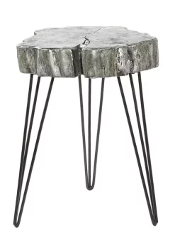 Budget π― Modern Polystone Accent Table by Monroe Lane π