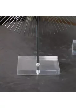 Budget ❤️ Glam Metal Sculpture - Set of 2 by Monroe Lane 🎁 -Monroe Lane Sales Belk 11244