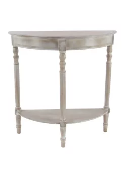 Outlet 🧨 Traditional Wood Console Table by Monroe Lane 👏 -Monroe Lane Sales Belk 11269