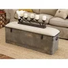 Wholesale 🧨 Houston Cougars Farmhouse Metal Storage Bench by Monroe Lane 😍