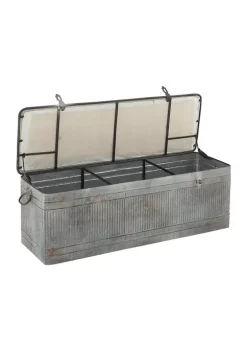 Wholesale 🧨 Houston Cougars Farmhouse Metal Storage Bench by Monroe Lane 😍 -Monroe Lane Sales Belk 11287