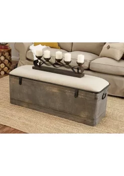 Wholesale 🧨 Houston Cougars Farmhouse Metal Storage Bench by Monroe Lane 😍 -Monroe Lane Sales Belk 11288
