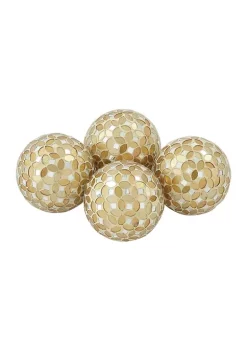 Wholesale โค๏ธ Glam Glass Orbs & Vase Filler - Set of 4 by Monroe Lane ๐