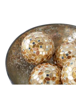 Wholesale ❤️ Glam Glass Orbs & Vase Filler - Set of 4 by Monroe Lane 🔔 -Monroe Lane Sales Belk 11298