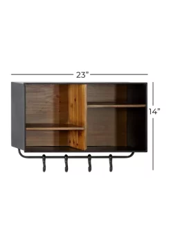 New 💯 Industrial Metal Wall Hook by Monroe Lane ❤️ -Monroe Lane Sales Belk 11306