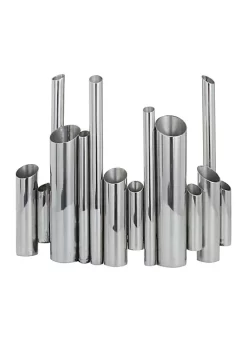 Cheapest 😍 Contemporary Stainless Steel Vase by Monroe Lane ⌛