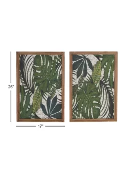Top 10 😍 Bohemian Wood Wall Decor - Set of 2 by Monroe Lane 🛒 -Monroe Lane Sales Belk 11324