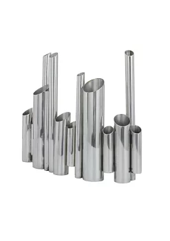 Cheapest 😍 Contemporary Stainless Steel Vase by Monroe Lane ⌛ -Monroe Lane Sales Belk 1135