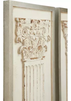 Cheapest ✔️ Vintage Wood Wall Decor - Set of 2 by Monroe Lane ✔️ -Monroe Lane Sales Belk 11362