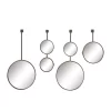 Best deal ⭐ Modern Metal Wall Mirror - Set of 4 by Monroe Lane 🥰