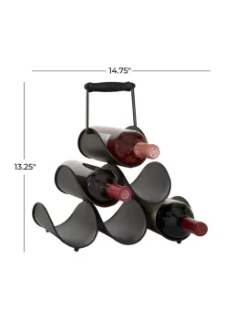 Cheap 💯 Industrial Metal Wine Rack by Monroe Lane ⌛ -Monroe Lane Sales Belk 11386