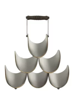 Cheap 💯 Industrial Metal Wine Rack by Monroe Lane ⌛ -Monroe Lane Sales Belk 11387