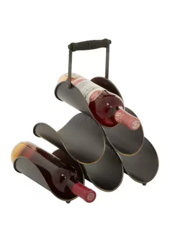 Cheap 💯 Industrial Metal Wine Rack by Monroe Lane ⌛ -Monroe Lane Sales Belk 11388