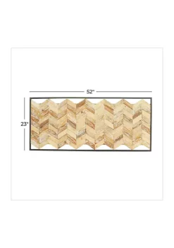 Wholesale 😍 Farmhouse Teak Wood Wall Decor by Monroe Lane 🌟 -Monroe Lane Sales Belk 11405