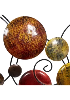 Deals 👍 Contemporary Metal Wall Decor by Monroe Lane ✔️ -Monroe Lane Sales Belk 11456