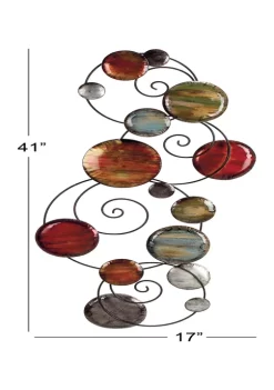 Deals 👍 Contemporary Metal Wall Decor by Monroe Lane ✔️ -Monroe Lane Sales Belk 11458